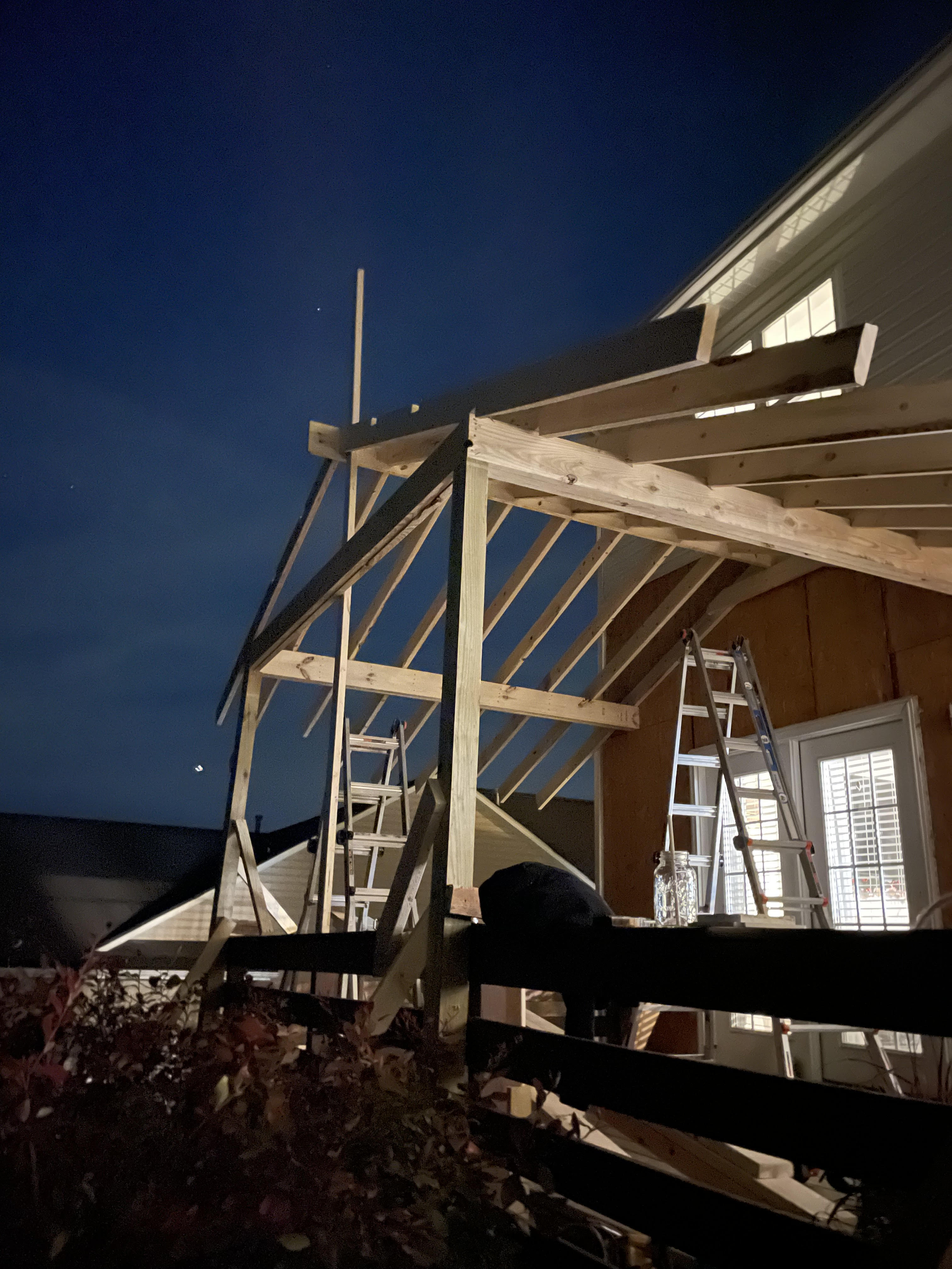 Porch Roof Framing