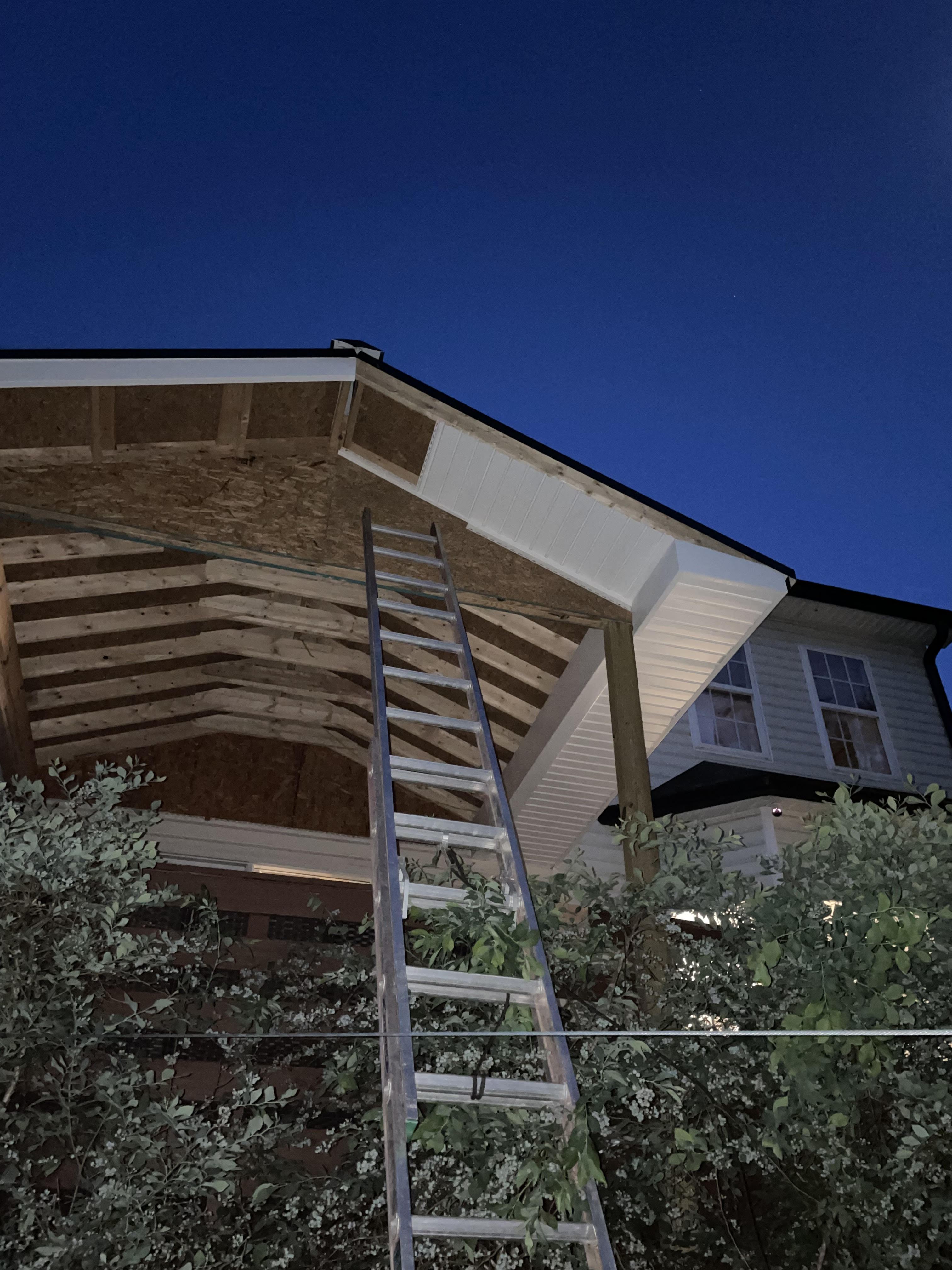Roof Decking Installed