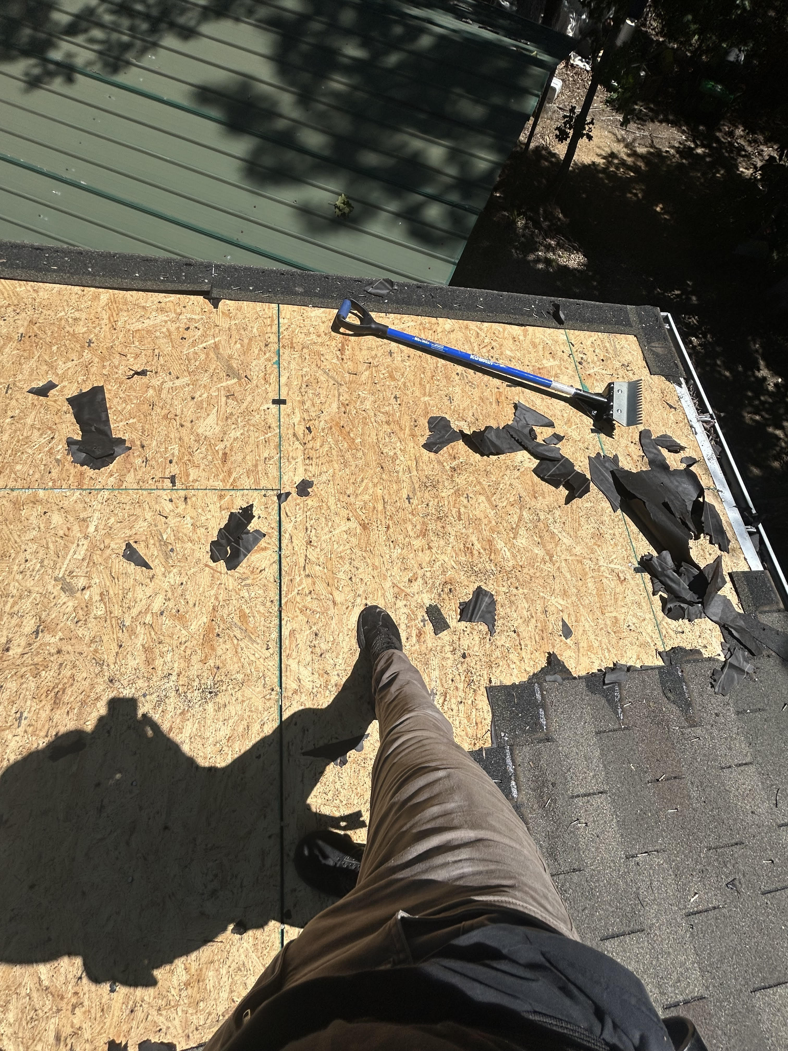 Tear-Off and Deck Inspection